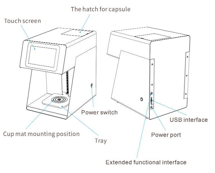Coffee Printer CINOART Pro-CT2